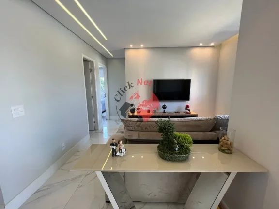 Imagem Lindo e aconchegante apartamento à venda localizado na Vila Apiai, Santo André, com 2 dormitórios, sendo 1 suíte, 3º dormitório reversível, 2 vagas, 75m².