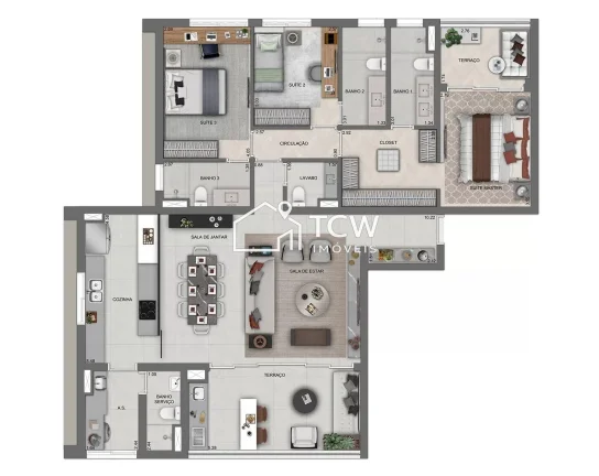 Imagem Apartamento à venda no bairro Vila Nova Conceição - São Paulo/SP, Zona Sul