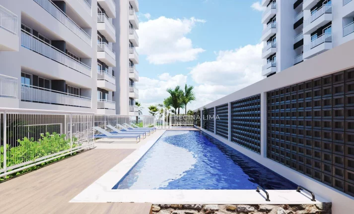 Imagem Apartamento em condomínio fechado (em construção), 3 dormitórios à venda por R$ 427.758,51 Edifício SKY RESIDENCE II - Ilhotas - Teresina/PI