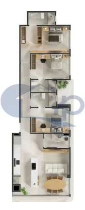 Imagem Apartamento á venda com 3 dormitórios na Praia Grande em Torres/RS
