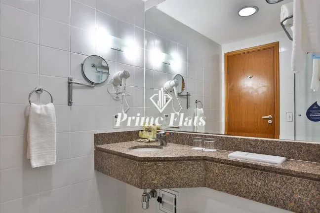 Imagem Flat disponível para venda no Slaviero Downtown São Paulo, com 24m², 1 dormitório e 1 vaga de garagem