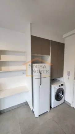 Imagem Apartamento tipo studio com 25 m², localizado no 11º andar. 1 dormitório, 1 banheiro, varanda, ar...