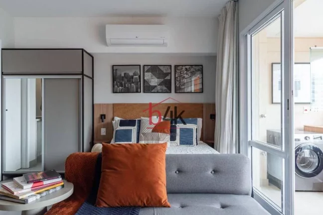 Imagem Apartamento studio mobiliado no Campo Belo - SP