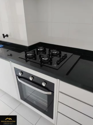Imagem Apartamento à venda 86 m2, 2 dormitórios sendo 1 suíte, 2 vagas, churrasqueira na varanda, lavabo. Edifício com Lazer e Portaria 24 hs
