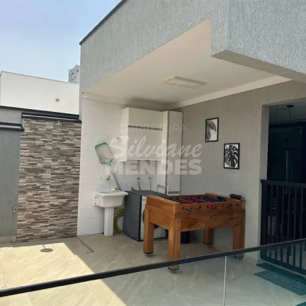 Imagem Casa com piscina aquecida no condomínio Santinon