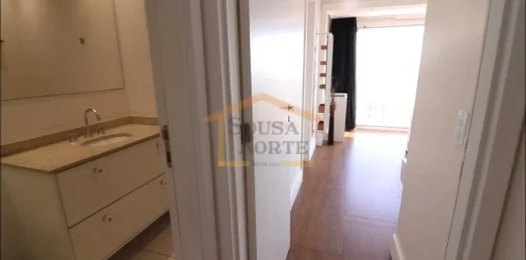 Imagem Apartamento de 105m², com 3 dormitórios, sendo 1 suite, sala integrada à cozinha e varanda gourme...