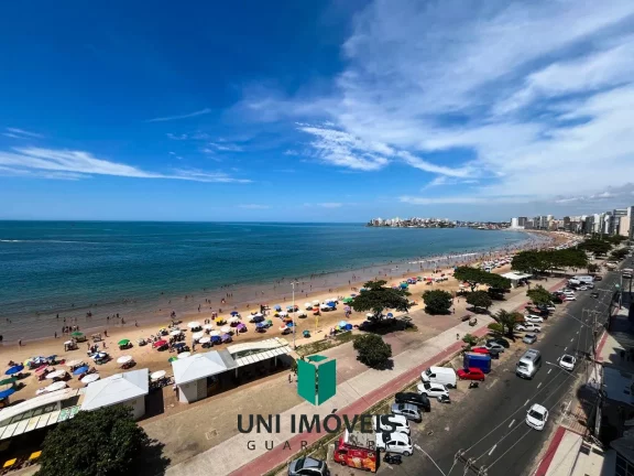 Imagem Lindo Apartamento Frente Mar 3 quartos (2 suítes), 2 vagas de Garagem, na Praia do Morro em Guarapari