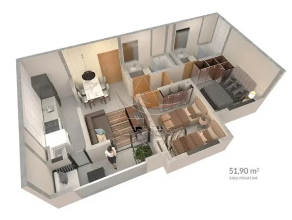 Imagem Apartamento - Ribeirão Preto - Quintas de São José