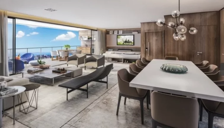 Imagem A 5ª Avenida Selecionou essa unidade no MONVERT - Horto Florestal - Apartamento 4 suítes com 230,00m2 - Andar Alto - aptº novo nunca habitado