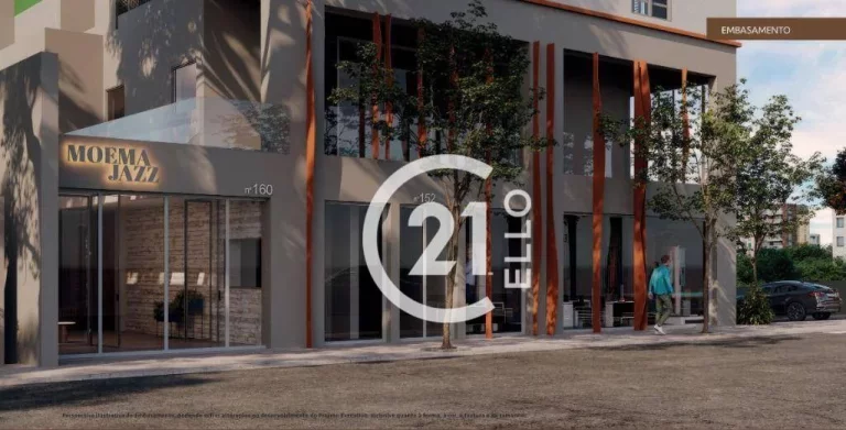 Imagem Lançamento em Moema - 2 quartos com suíte - 48m²