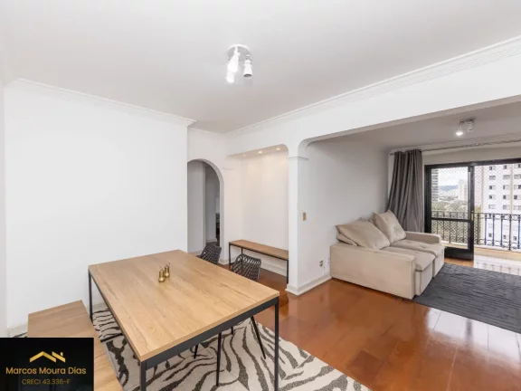 Imagem Apartamento na Pompéia, com 3 dormitórios, 1 suíte, e 2 vagas e dependência de serviço completa. Edifício com Portaria 24 hs, Gerador e Lazer