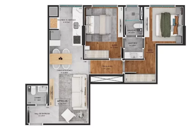 Imagem Villa Fortuny - Breve Lançamento - Apartamento à venda no bairro Jardim Dourado - Porto Belo/SC