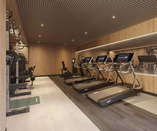 Imagem Flats Studio na cobertura Duplex com área privativa e vista à beira mar da praia de Poço - FL0749