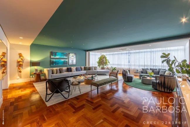 Imagem Higienópolis Venda - 4 Suítes - 2 Vagas - 400m² - Mobiliado