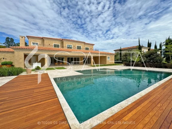 Imagem Belíssima casa com arquitetura toscana à venda na Fazenda da Grama em Itupeva