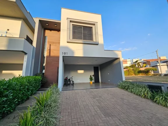 Casa com 3 Quartos à Venda, 167 m² em Ondas - Cond. Reserva Das Paineiras - Piracicaba