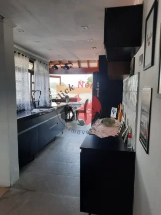 Imagem Cobertura Nova,2 dormitórios ,cozinha gourmet, churrasq, fogão e forno a lenha, quintal,1 vaga ,bairro Vila Scarpelli em Santo André