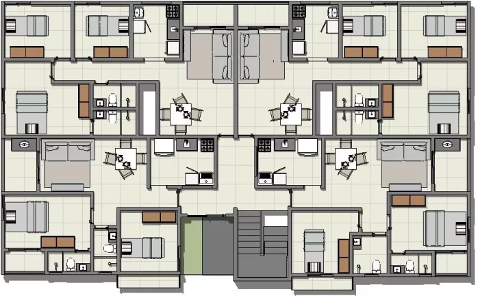 Imagem Apartamento à venda, 55 m² por R$ 279.000,00 - Cidade dos Colibris - João Pessoa/PB