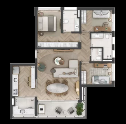 Imagem APARTAMENTO RESIDENCIAL em São Paulo - SP, Sumaré