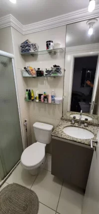Imagem Apartamento à venda no Parque Taboão: 3 quartos, 1 suíte, 2 banheiros, 2 vagas, 70m² - Taboão da Serra-SP.
