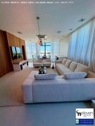 Imagem COBERTURA - ALPHAVILLE 1  226 M E 3 SUITES  SUPER AMPLA, VISTA LIVRE, REFORMADA, COM PISCINA PRIVATIVA, EM ALPHAVILLE 1.