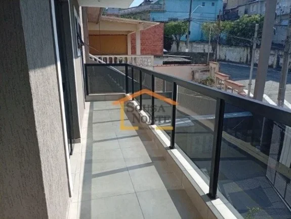 Imagem Apartamento com 42,20m², 2 dormitórios, banheiro, sala com varanda, cozinha e área de serviço. O...