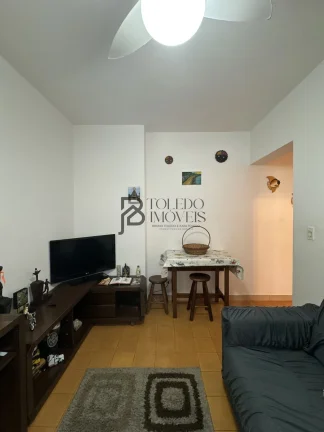 Imagem Apartamento 1 Dormitório no Caiçara – Prédio Frente Mar com Vista Lateral!