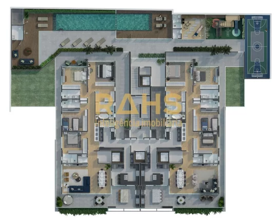 Imagem Uma Cobertura Plana que se destaca dentro da cidade de Joinville como uma das mais bela vista, uma e...