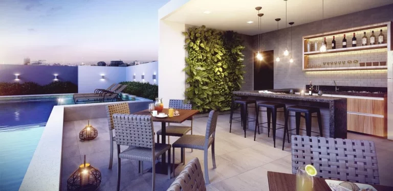 Imagem Em construção, o empreendimento contará com apartamentos de 3 quartos com suíte.