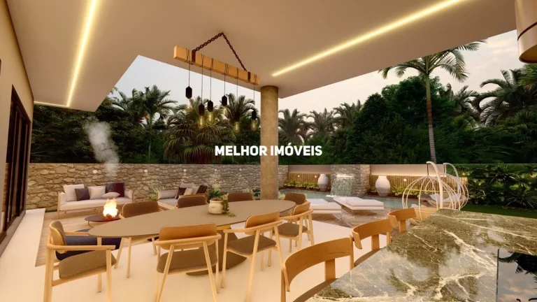 Imagem Casa Alto Padrão á venda com 4 suítes, 4 vagas no condomínio Caledônia Private Village em Camboriú.