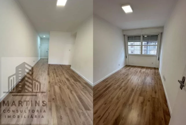 Imagem Reformado, 1 Dorm, Quadra da Praia da Pompéia em Santos