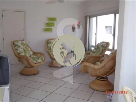 Imagem VENDA OU LOCAÇÃO NO GUARUJA SUPERIOR: SALA COM 2 AMBIENTES COM TERRAÇO, COZINHA, ÁREA DE SERVIÇ...