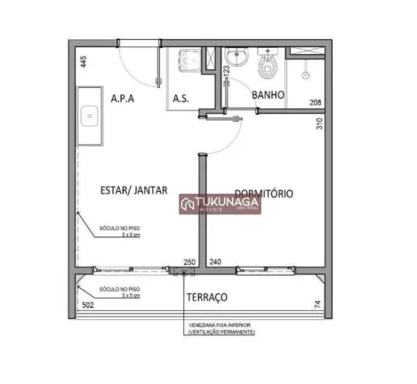 Imagem Studio à venda, 29 m² por R$ 265.000,00 - Parque Vitória - São Paulo/SP