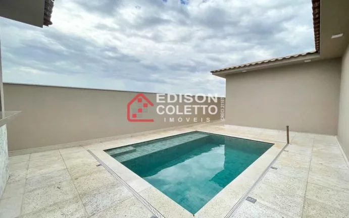 Imagem "Pronto para Morar" Linda casa térrea no Residencial Damha I em Piracicaba com 3 suítes sendo 1 Master com closet e hidro!!