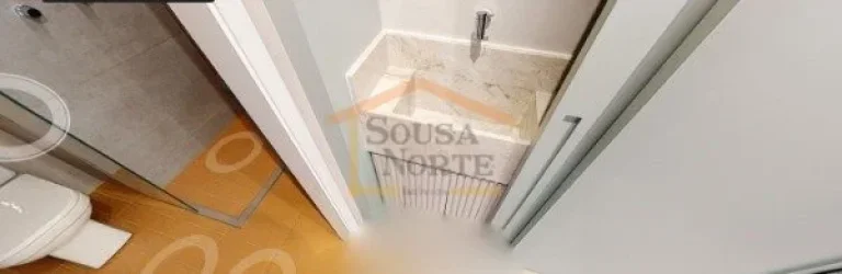 Imagem Apartamento com 36m², 2 dormitórios, 1 banheiro, sala com varanda integrada, bem ventilada e ilumi...
