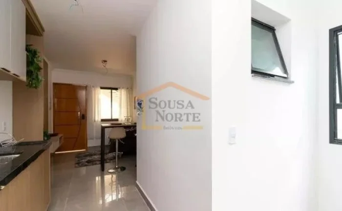 Imagem Apto decorado, 2 dormitórios, sala, cozinha, banheiro, área de serviço, 1 vaga. 37m².
Acabamento...