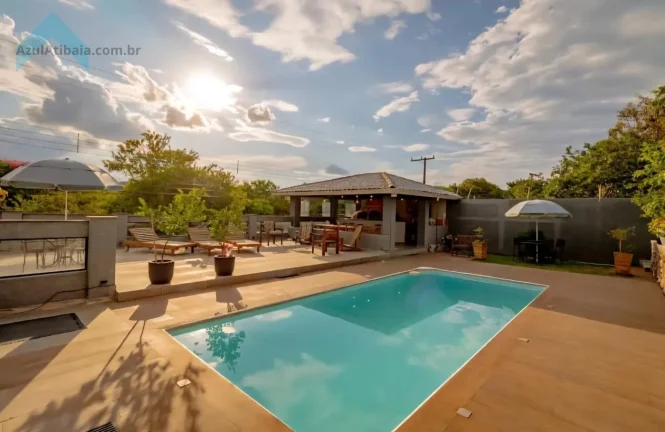 Imagem Casa estilo chacara em condomínio venda Atibaia SP