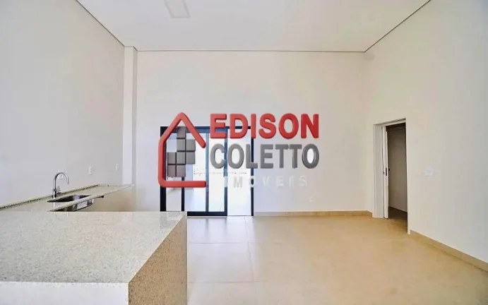 Imagem Casa nova, recém construída a venda, 3 quartos com portas balcão, persianas automatizadas, no Residencial Villa Bela Vista, em Piracicaba