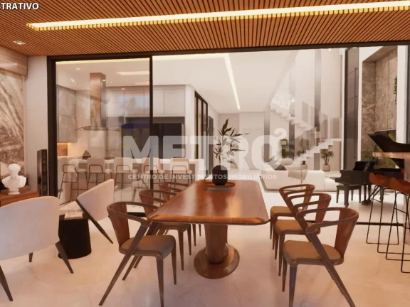 Imagem Casa à venda no Alphaville, 5 suítes, Escritório, Varanda gourmet, Adega