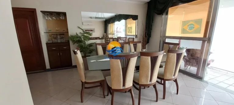 Imagem Lindo apartamento a venda em Santos na Aparecida Vista mar