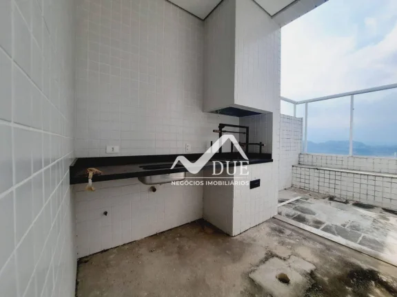 Imagem Cobertura com elevador interno, 3 suítes, 3 vagas, 33o andar à venda, 343 m² por R$ 3.700.000 - Gonzaga - Santos/SP