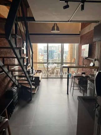 Imagem Flat disponível para locação no Dalí NYC Berrini Residence, com 40m², 1 dormitório e 1 vaga