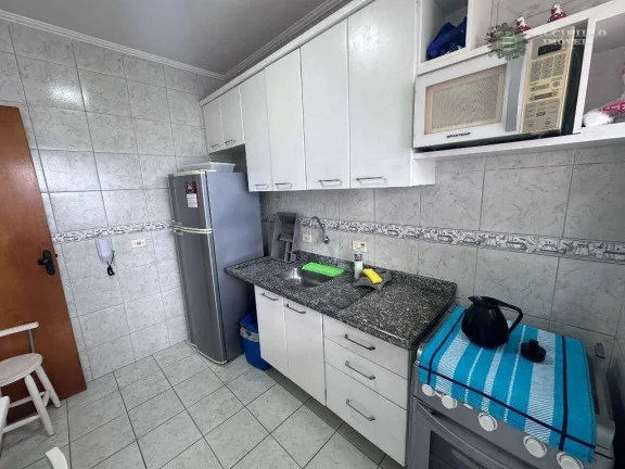 Imagem Apartamento com 1 dormitório à venda, 51 m² por R$ 409.000 - Aviação - Praia Grande/SP
