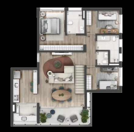 Imagem APARTAMENTO RESIDENCIAL em São Paulo - SP, Sumaré
