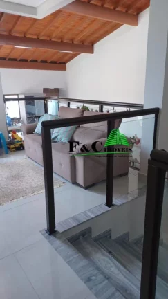 Imagem Casa em Condomínio para Locação em Limeira, Jardim Residencial Campo Novo, 2 dormitórios, 2 suítes, 3 banheiros, 4 vagas