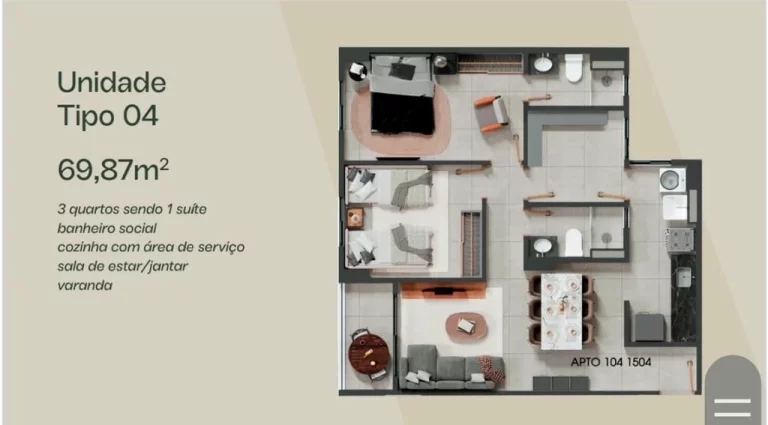 Imagem Apartamento à venda no bairro Jardim Cidade Universitária - João Pessoa/PB