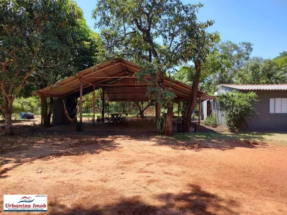 Imagem Chácara Santa Maria no Asfalto com 21.000 m2 em Campo Grande MS | Próximo ao Aeroporto Santa Maria com Casa Sede e Casa de Caseiro