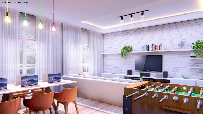 Imagem Apartamento na Planta para Venda em Praia Grande, Canto do Forte, 2 dormitórios, 1 suíte, 2 banheiros, 1 vaga