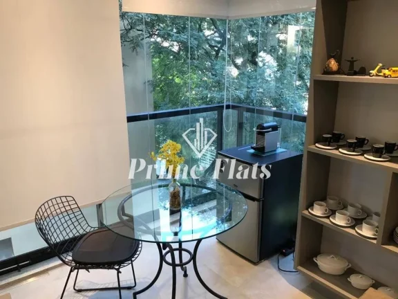 Imagem Flat disponível para locação no Condomínio V XChange Jardins, com 34m², 1 dormitório e 1 vaga