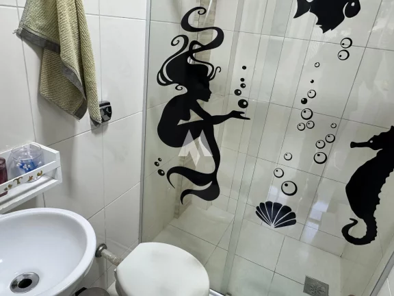Imagem Apartamento à venda com 2 dormitórios e vaga demarcada - Campo Grande / Santos